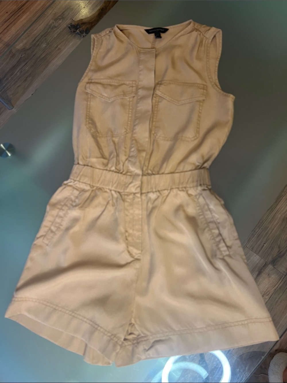 Banana Republic Khaki Romper